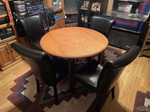 table & (4) chairs, #2993